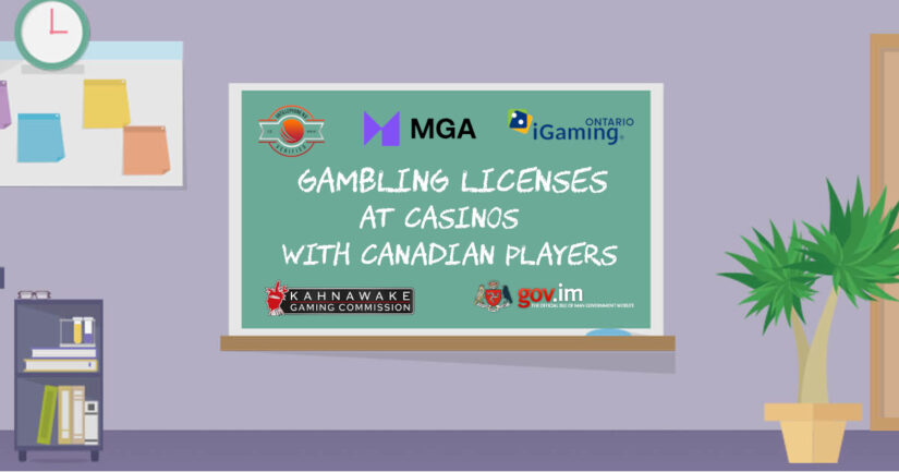 Real money casino licenses available for players in Canada