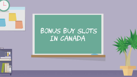 Banner of bonus buy slots in Canada