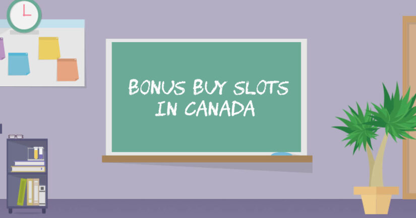 Banner of bonus buy slots in Canada