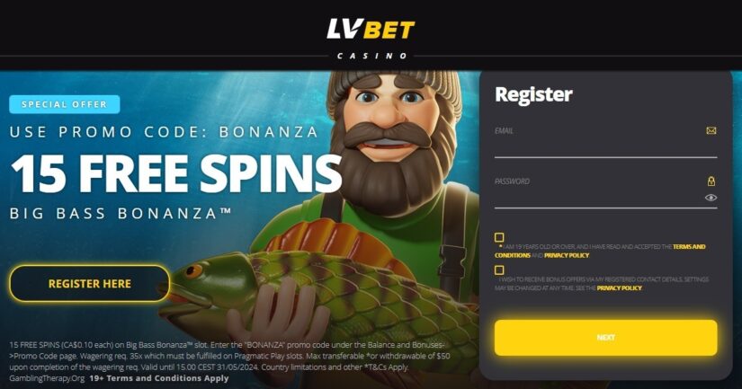 LV Bet no deposit bonus offer