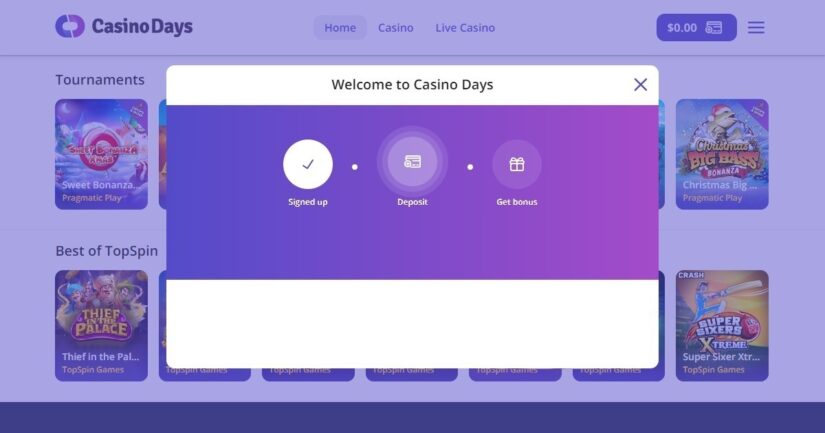 Best No Verification Casino: Casino Days