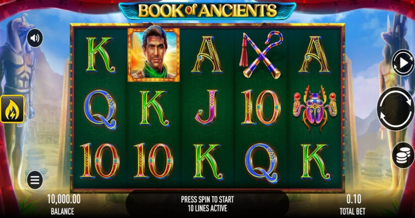 Slot Book of Ancients by game provider Gamebeat