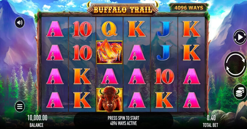 Slot Buffalo Trail by game provider Gamebeat