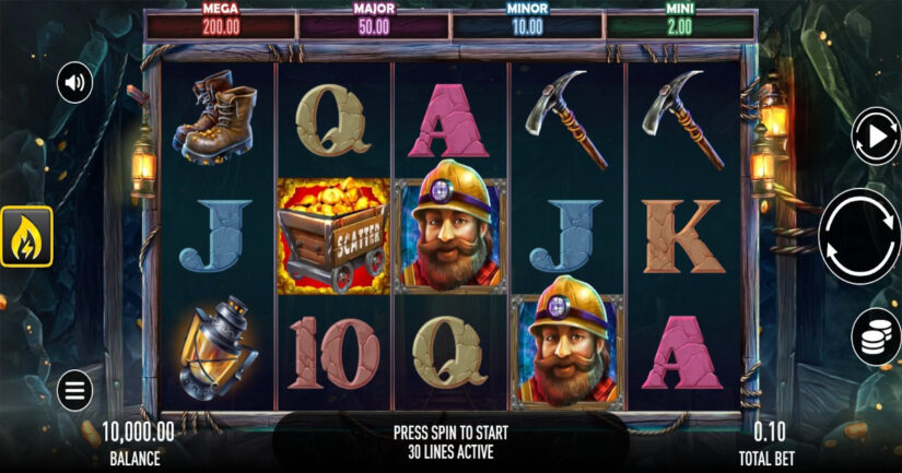 Slot Max Miner by game provider Gamebeat