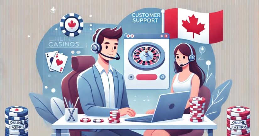 Casino customer support in Canada