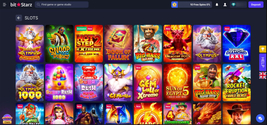 Crypto slots at Bitstarz