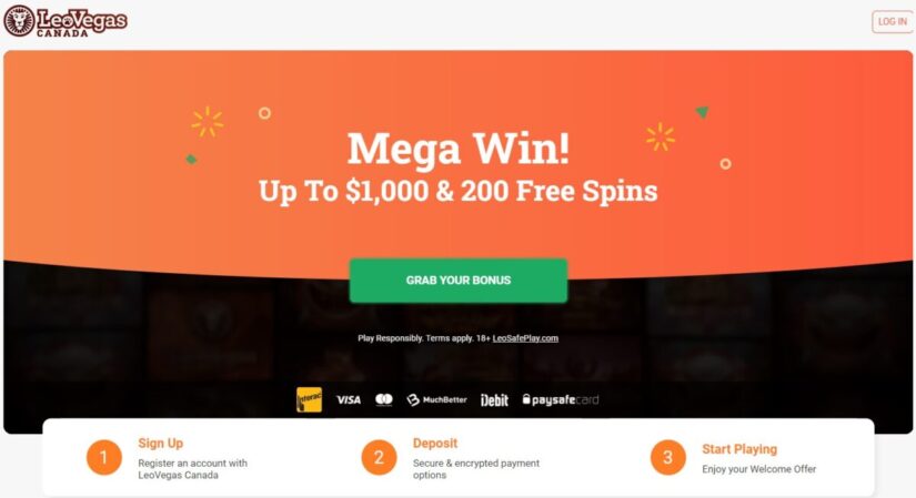 leovegas bonus de casino