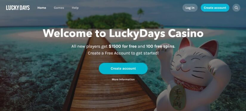 Lucky days bonus de casino