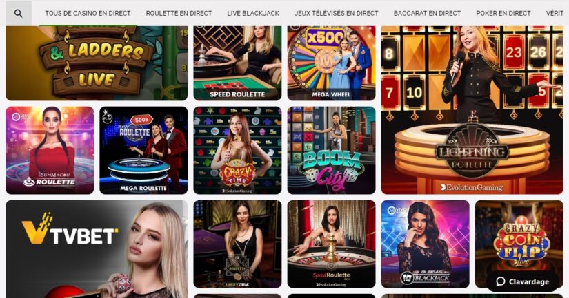 casino en direct Zodiac Bet Canada