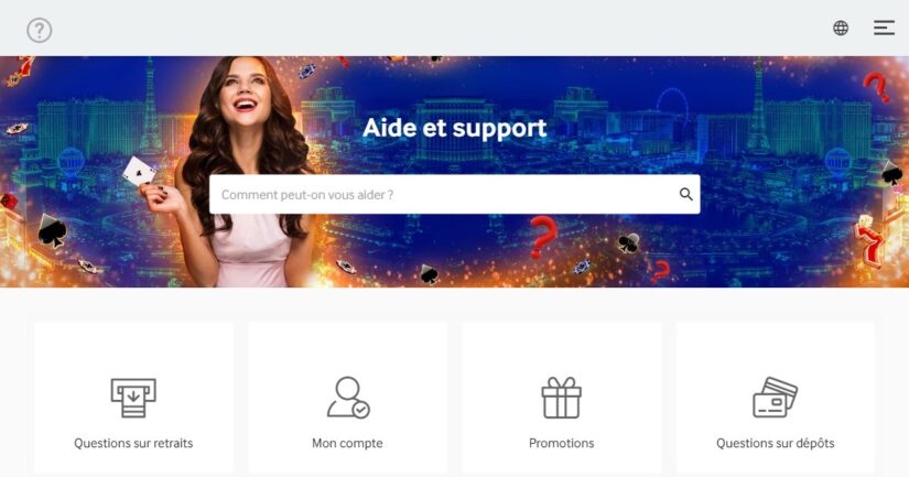 FAQ du service clientèle de All Slots Casino