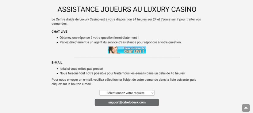 Assistance client dispo 24h/7