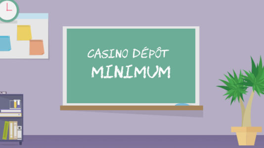 Casino depot minimum