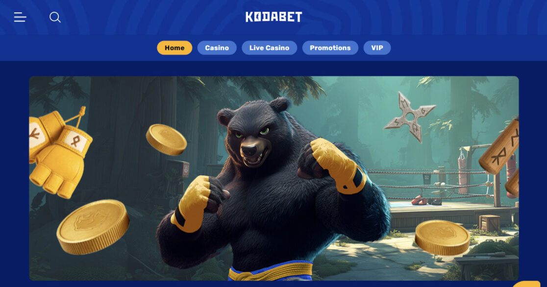 Page d'accueil Kodabet