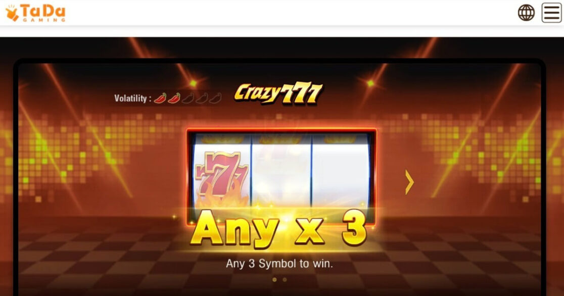 Crazy 777 slot - Tada Gaming