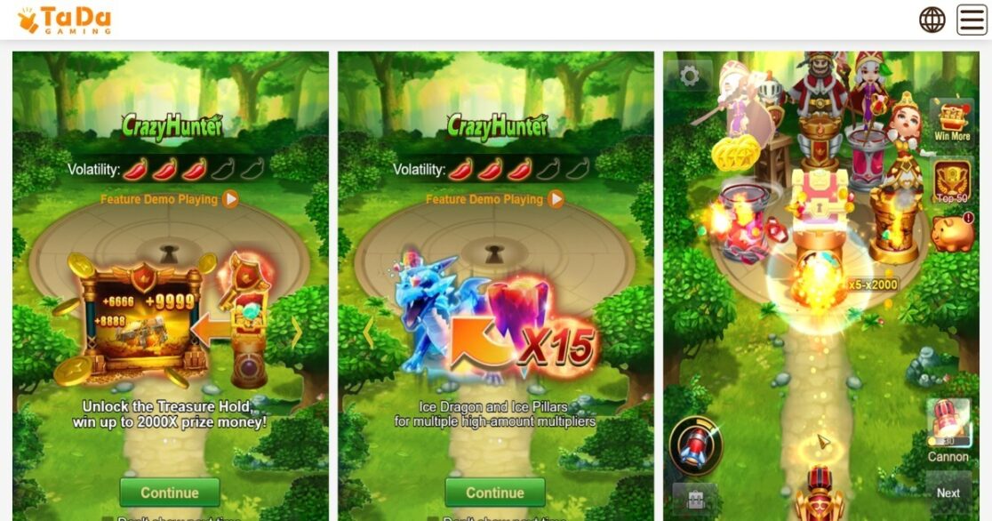 Game Crazy Hunter - Tada Gaming