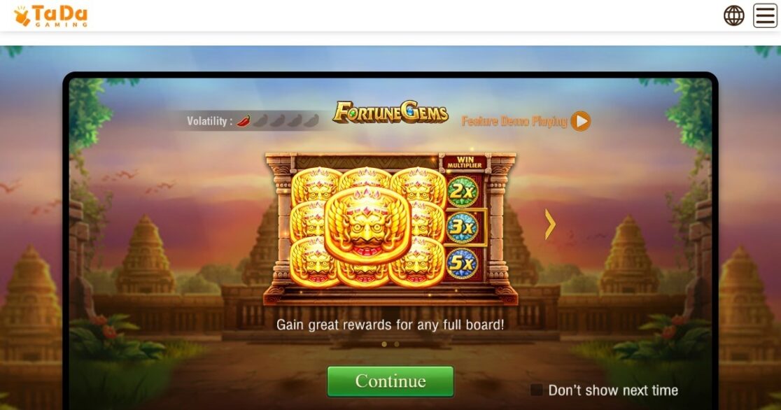 Game Fortune Gems - Tada Gaming